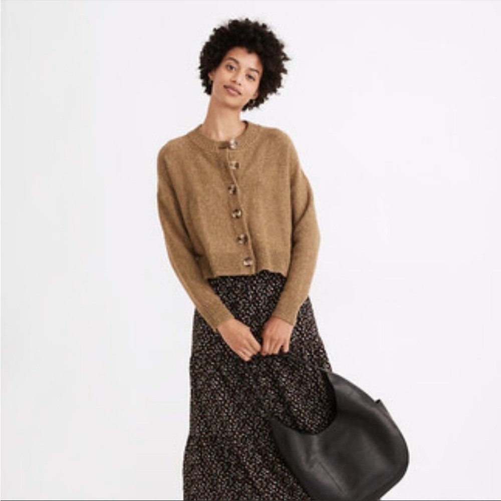 Madewell Broadway Olive Green Women's Cardigan